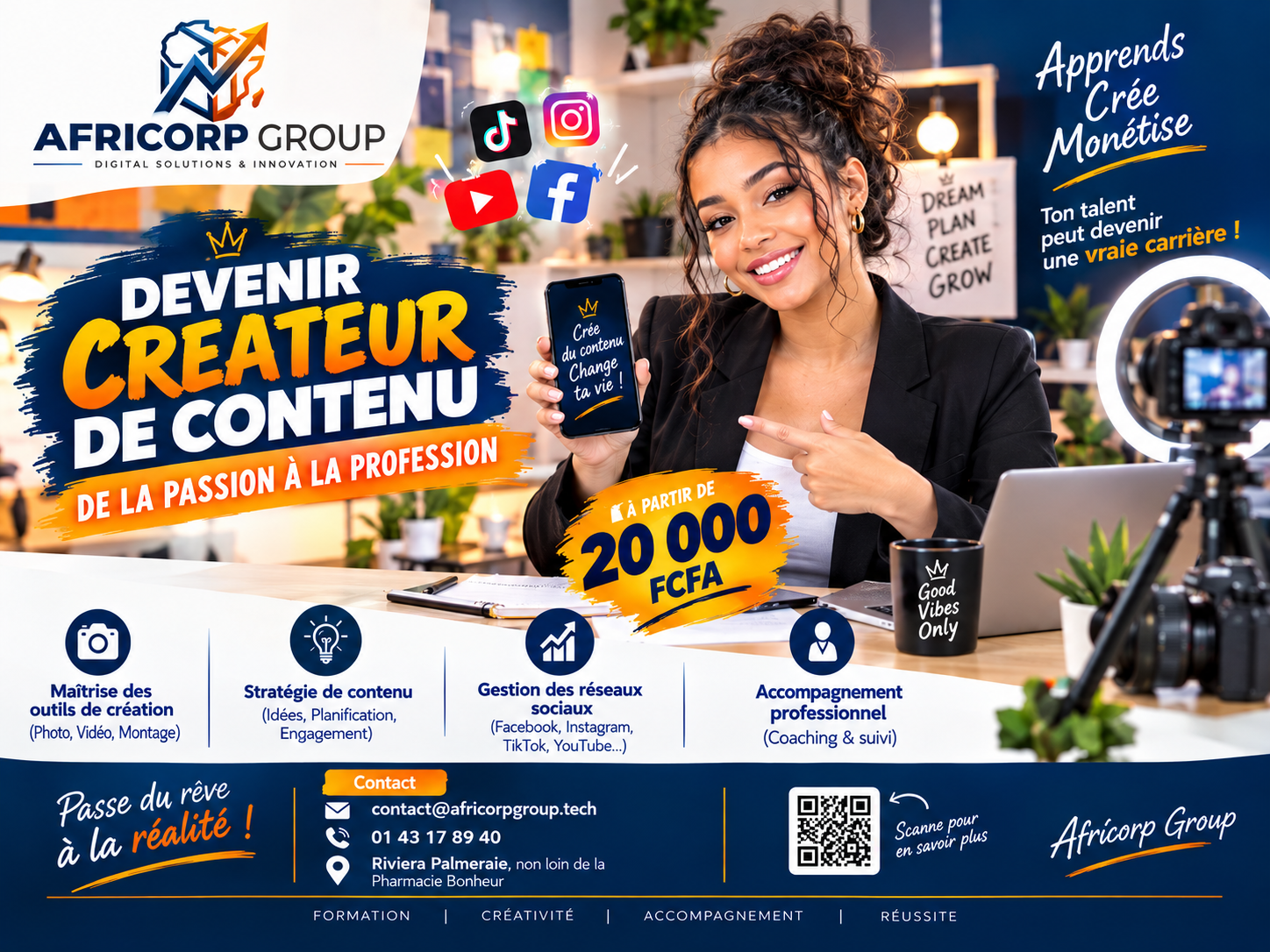 DEVENIR CRÉATEUR DE CONTENU